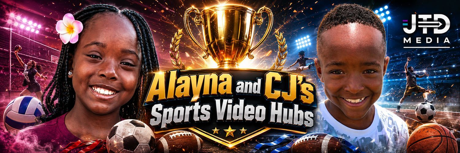 CJ &amp; Alayna Sports Video Hubs header image